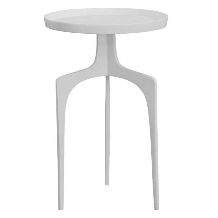 Uttermost Kenna White Accent Table 1