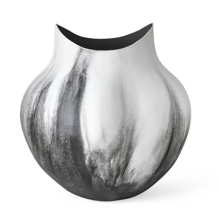 Black Label Vapor Vase Black & White 1