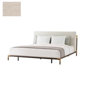 Kesden Bed with Upholstered Headboard